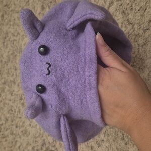 Cute Purple Bat Beret